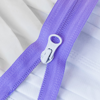 Reverse coil zipper  with Polygiene ViralOff®