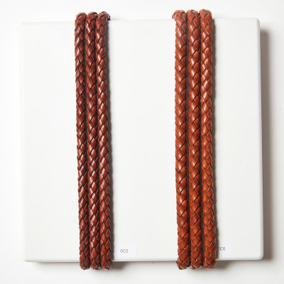 Leather or bonded leather cord