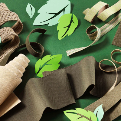 Eco-Sustainable and Recycled elastic tapes