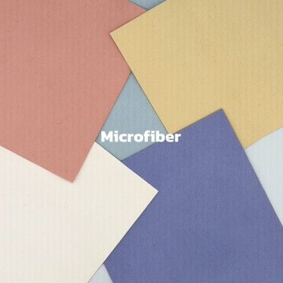 microfibre sintetiche riciclate morbide e traspiranti